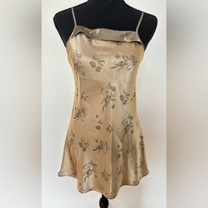 Vintage Jones New York Floral Print Slip Dress - Size S